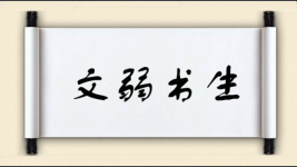 文弱书生图片