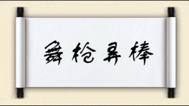 舞枪弄棒图片