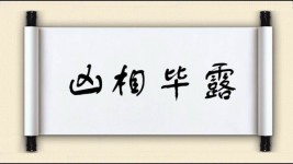 凶相毕露图片