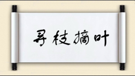 寻枝摘叶图片