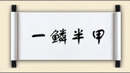 一鳞半甲图片