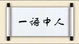 一语中人图片