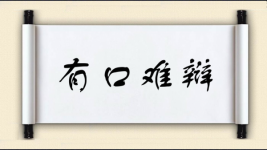 有口难辩图片