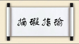 摘瑕指瑜图片