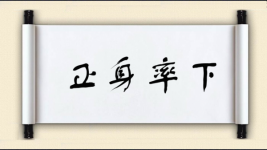 正身率下图片