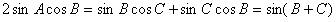 在△ABC中,A、B、C的对边分别是a、b、c,且满足(2a-c)cosB=bcosC。求B的大小;设m=(sinA,cos2A),n= 在△ABC中,A、B、C的对边分别是a、b、c,且满足(2a-c)cosB=bcosC。求B的大小;设m=(sinA,cos2A),n=
