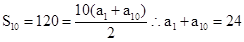 在等差数列中,,则 A.12B.24C.36D.48 在等差数列中,,则 A.12B.24C.36D.48