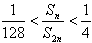 已知数列{an}满足a1=3,an+1-3an=3n,数列{bn}满足bn=3-nan。求证:数列{bn}是等差数列;设,求满足不 已知数列{an}满足a1=3,an+1-3an=3n,数列{bn}满足bn=3-nan。求证:数列{bn}是等差数列;设,求满足不