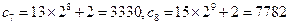 数列{},{},{}满足a0=1,b0=1,c0=0,且=+2,=2,=+,n∈N﹡.求数列{},{}的通项公式;求使>7 数列{},{},{}满足a0=1,b0=1,c0=0,且=+2,=2,=+,n∈N﹡.求数列{},{}的通项公式;求使>7