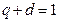 已知在数列中,.若q =2,d = 已知在数列中,.若q =2,d =