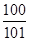 已知数列{an}的通项公式an=n,则数列的前100项和为( )A.B.C.D. 已知数列{an}的通项公式an=n,则数列的前100项和为( )A.B.C.D.