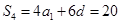 等差数列的前项和为,若,,则该数列的公差为A.7B.6C.3D.2 等差数列的前项和为,若,,则该数列的公差为A.7B.6C.3D.2