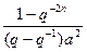 等比数行{}的首项为=公比为q,则…__________。 等比数行{}的首项为=公比为q,则…__________。