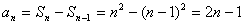 已知数列{an}的前n项和Sn=n2,数列{bn}为等比数列,且满足b1=a1,2b3=b4。求数列{an},{bn}的通项公式; 已知数列{an}的前n项和Sn=n2,数列{bn}为等比数列,且满足b1=a1,2b3=b4。求数列{an},{bn}的通项公式;