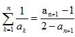 在数列{an}中,a1=1,an+1=-an+2。求a2,a3;证明:1≤an<2;试用an+1表示,并证明你的结 在数列{an}中,a1=1,an+1=-an+2。求a2,a3;证明:1≤an<2;试用an+1表示,并证明你的结