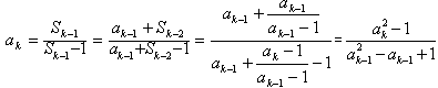 设实数数列{an}的前n项和Sn满足Sn+1=an+1Sn。若a1,S2,-2a2成等比数列,求S2和a3;求证:对k≥3 设实数数列{an}的前n项和Sn满足Sn+1=an+1Sn。若a1,S2,-2a2成等比数列,求S2和a3;求证:对k≥3