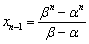 设p,q为实数,α,β是方程x2-px+q=0的两个实根,数列{xn}满足x1=p,x2=p2-q,xn=pxn-1-qxn-2,(1 设p,q为实数,α,β是方程x2-px+q=0的两个实根,数列{xn}满足x1=p,x2=p2-q,xn=pxn-1-qxn-2,(1