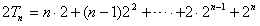 设数列{an}是等比数列,Tn=na1+a2+…+2an-1+an,已知T1=1,T2=4,(1)求数列{an}的首项和公比;(2)求数列 设数列{an}是等比数列,Tn=na1+a2+…+2an-1+an,已知T1=1,T2=4,(1)求数列{an}的首项和公比;(2)求数列