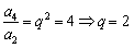 设正项等比数列{an}的前n项和为Sn,已知a2=2,a3a4a5=29.求首项a1和公比q的值;试证明数列{logman} 设正项等比数列{an}的前n项和为Sn,已知a2=2,a3a4a5=29.求首项a1和公比q的值;试证明数列{logman}