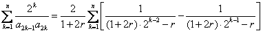 定义数列{an}:a1=1,当n≥2 时,,其中,r≥0常数。 当r=0时,Sn=a1+a2+a3+…+an。 ①求:Sn; ②求证:数列{S 定义数列{an}:a1=1,当n≥2 时,,其中,r≥0常数。 当r=0时,Sn=a1+a2+a3+…+an。 ①求:Sn; ②求证:数列{S