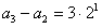 数列{an}满足a1=2,a2=5,an+2=3an+1-2an,(1)求证:数列{an+1-an}是等比数列; (2)求数列{an}的通项公式. 数列{an}满足a1=2,a2=5,an+2=3an+1-2an,(1)求证:数列{an+1-an}是等比数列; (2)求数列{an}的通项公式.