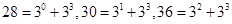 数列是由集合,且,中所有的数从小到大排列成的数列,即,,,,a5=30,a6=36,…,若=,且,,则的值等于____________. 数列是由集合,且,中所有的数从小到大排列成的数列,即,,,,a5=30,a6=36,…,若=,且,,则的值等于____________.