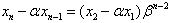 设p,q为实数,α,β是方程x2-px+q=0的两个实根,数列{xn}满足x1=p,x2=p2-q,xn=pxn-1-qxn-2,(1 设p,q为实数,α,β是方程x2-px+q=0的两个实根,数列{xn}满足x1=p,x2=p2-q,xn=pxn-1-qxn-2,(1