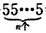 求和:5+55+555+…+=。 求和:5+55+555+…+=。