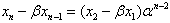 设p,q为实数,α,β是方程x2-px+q=0的两个实根,数列{xn}满足x1=p,x2=p2-q,xn=pxn-1-qxn-2,(1 设p,q为实数,α,β是方程x2-px+q=0的两个实根,数列{xn}满足x1=p,x2=p2-q,xn=pxn-1-qxn-2,(1