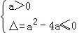 如果A={x|ax2﹣ax+1<0}=∅,则实数a的取值范围为A.0<a<4B.0≤a≤4C.0<a≤4D.0≤a≤4 如果A={x|ax2﹣ax+1<0}=∅,则实数a的取值范围为A.0<a<4B.0≤a≤4C.0<a≤4D.0≤a≤4