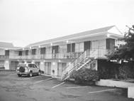 When you visit America, you will see the word Motel on signs and notice boards. When you visit America, you will see the word Motel on signs and notice boards.