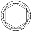 如图,在半径为1m的圆中作内接正六边形,再作正六边形的内切圆,又在此内切圆中作内接正六边形,如此无限继续下去,则所有这些圆的面积和S=______m2.