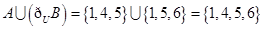 已知集合U={1,2,3,4,5,6},A={1,,4,5},B={2,3,4},则=A.{4},B.U={1,5},C.U={1,5,6},D.U={1,4, 已知集合U={1,2,3,4,5,6},A={1,,4,5},B={2,3,4},则=A.{4},B.U={1,5},C.U={1,5,6},D.U={1,4,