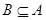 已知集合A={},B={},若,则实数= 已知集合A={},B={},若,则实数=