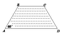 建造一断面为等腰梯形的防洪堤,梯形的腰与底边所角为60°,考虑到防洪堤坚固性及石块用料等因素,设计其断面面积为m2,为了使堤的上面与两侧面的水泥用料最省 建造一断面为等腰梯形的防洪堤,梯形的腰与底边所角为60°,考虑到防洪堤坚固性及石块用料等因素,设计其断面面积为m2,为了使堤的上面与两侧面的水泥用料最省