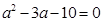 已知集合A={x|x2-ax+a2-19=0},集合B={x|log2(x2-5x+8)=1},集合C={x|m=1,m≠0,|m|≠1}满足A∩B≠,A∩C= 已知集合A={x|x2-ax+a2-19=0},集合B={x|log2(x2-5x+8)=1},集合C={x|m=1,m≠0,|m|≠1}满足A∩B≠,A∩C=