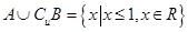 设全集U=R,( )。A.B.C.D. 设全集U=R,( )。A.B.C.D.