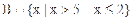 已知全集U={x | x-7x+10≥0},A="{x" | |x 已知全集U={x | x-7x+10≥0},A="{x" | |x