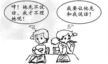 看漫画,回答下列问题:观察漫画,说说你是否也有类似的心理?________________________________ 看漫画,回答下列问题:观察漫画,说说你是否也有类似的心理?________________________________