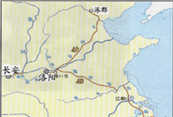 阅读下列材料:材料一材料二“尽道隋亡为此河,至今千里赖通波。”材料三“北通涿郡之渔商,南达江都之传输,其利也博哉。”请回答:此河以什么 阅读下列材料:材料一材料二“尽道隋亡为此河,至今千里赖通波。”材料三“北通涿郡之渔商,南达江都之传输,其利也博哉。”请回答:此河以什么