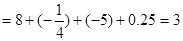计算 (+-)× 计算 (+-)×