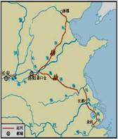 在历史学习中,图片往往隐含着大量的有效信息。从下图“隋朝大运河”中我们可以得到的信息是①它的中心是洛阳②它沟通了我国南北交通③它促进了我国南北经济的交流④它有效 在历史学习中,图片往往隐含着大量的有效信息。从下图“隋朝大运河”中我们可以得到的信息是①它的中心是洛阳②它沟通了我国南北交通③它促进了我国南北经济的交流④它有效