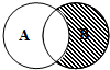 设全集U=A∪B,定义:A-B={x|x∈A,且x∉B},集合A,B分别用圆表示,则下列图中阴影部分表示A-B的是A.B.C.D.