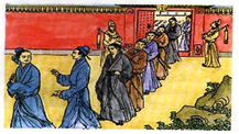 阅读下列材料:材料一“太宗皇帝真长策,赚得英雄尽白头。”——赵嘏“春风得意马蹄疾,一日看尽长安花。”——孟郊“慈恩塔下题名处,十七人中 阅读下列材料:材料一“太宗皇帝真长策,赚得英雄尽白头。”——赵嘏“春风得意马蹄疾,一日看尽长安花。”——孟郊“慈恩塔下题名处,十七人中