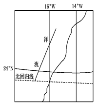 读下图,回答下列各题。小题1:图中洋流所在的大洋为A.太平洋B.大西洋C.印度洋D.北冰洋小题2:图中洋流对相邻陆地环境的影响是 ()A.增加了湿、热程度B 读下图,回答下列各题。小题1:图中洋流所在的大洋为A.太平洋B.大西洋C.印度洋D.北冰洋小题2:图中洋流对相邻陆地环境的影响是 ()A.增加了湿、热程度B