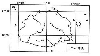 下图为“某岛屿简图”,该岛的最高峰海拔为1 424 m。读图,回答下题。小题1:该岛屿南北约为( )A.30 kmB.80 kmC.150 kmD.500 k 下图为“某岛屿简图”,该岛的最高峰海拔为1 424 m。读图,回答下题。小题1:该岛屿南北约为( )A.30 kmB.80 kmC.150 kmD.500 k