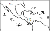 图中N为( )A.苏伊士运河B.马六甲海峡C.巴拿马运河D.土耳其海峡 图中N为( )A.苏伊士运河B.马六甲海峡C.巴拿马运河D.土耳其海峡