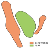 如图是某一大洲的地形简图,该大洲是A.亚洲B.非洲C.北美洲D.南美洲 魔方格