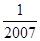 的倒数是( )A. B.2007C.D. 的倒数是( )A. B.2007C.D.