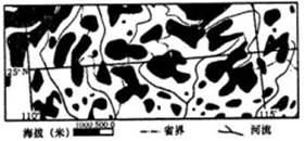 读我国某地区等高线地形图,回答3—4题。小题1:分布在图示地区较为普遍的景观是A.黄土窑洞B.稻田茶园C.绿洲牧场D.长城沙滩小题2:该地形区的南、北两侧分 读我国某地区等高线地形图,回答3—4题。小题1:分布在图示地区较为普遍的景观是A.黄土窑洞B.稻田茶园C.绿洲牧场D.长城沙滩小题2:该地形区的南、北两侧分